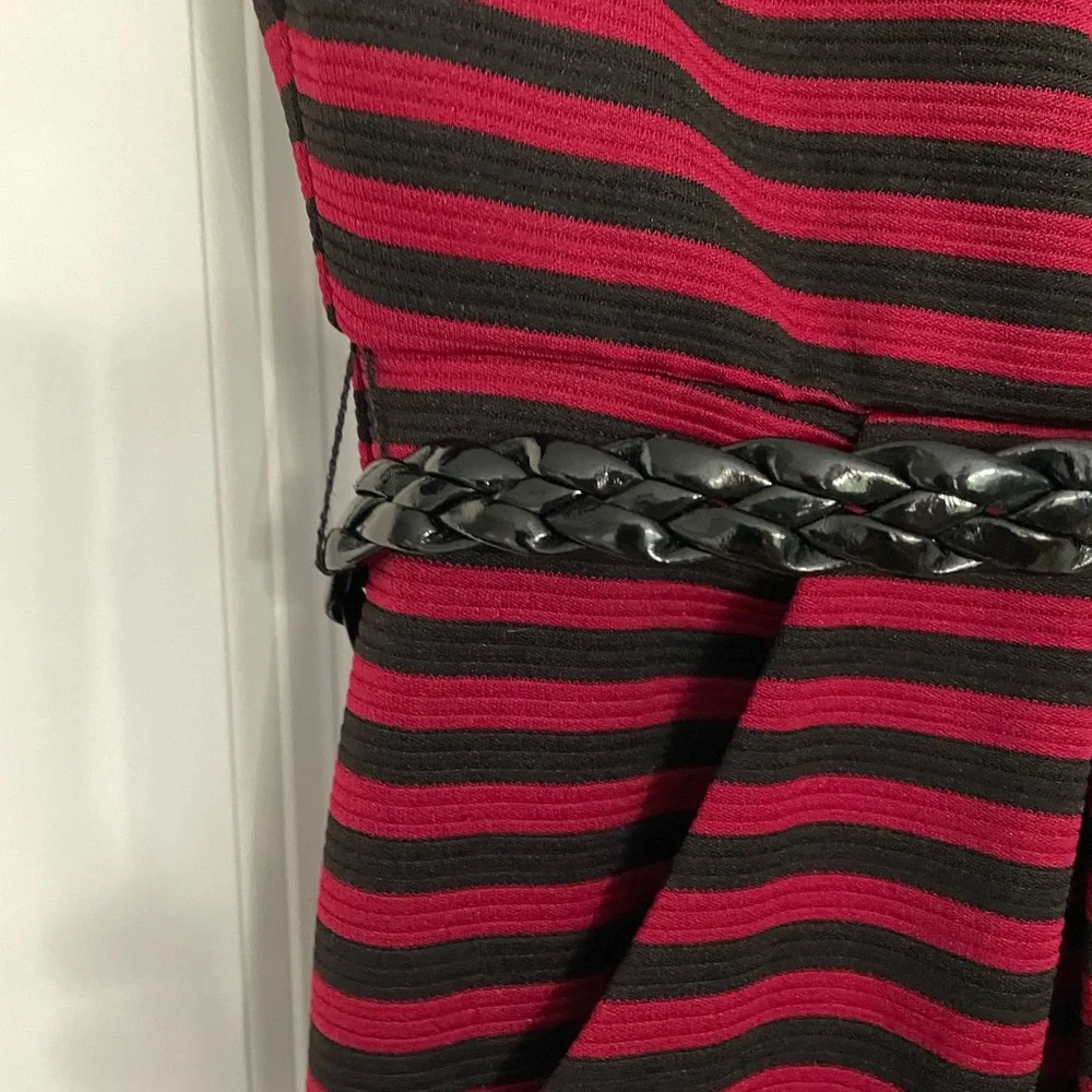 NWT Speechless short sleeved horizontal striped dress
